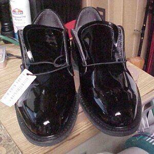New Capps Patent Leather Dress Shoes Mens size 11 Made in USA